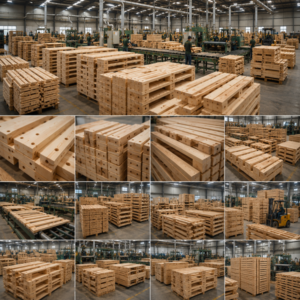 Alder Wood Pallet Elements