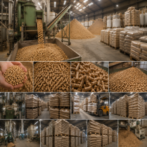 Houten pellets
